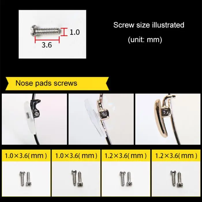 1 коробка очки Ремонтный комплект мини отвертка нос колодки для часов ноутбук ювелирные изделия _ WK
