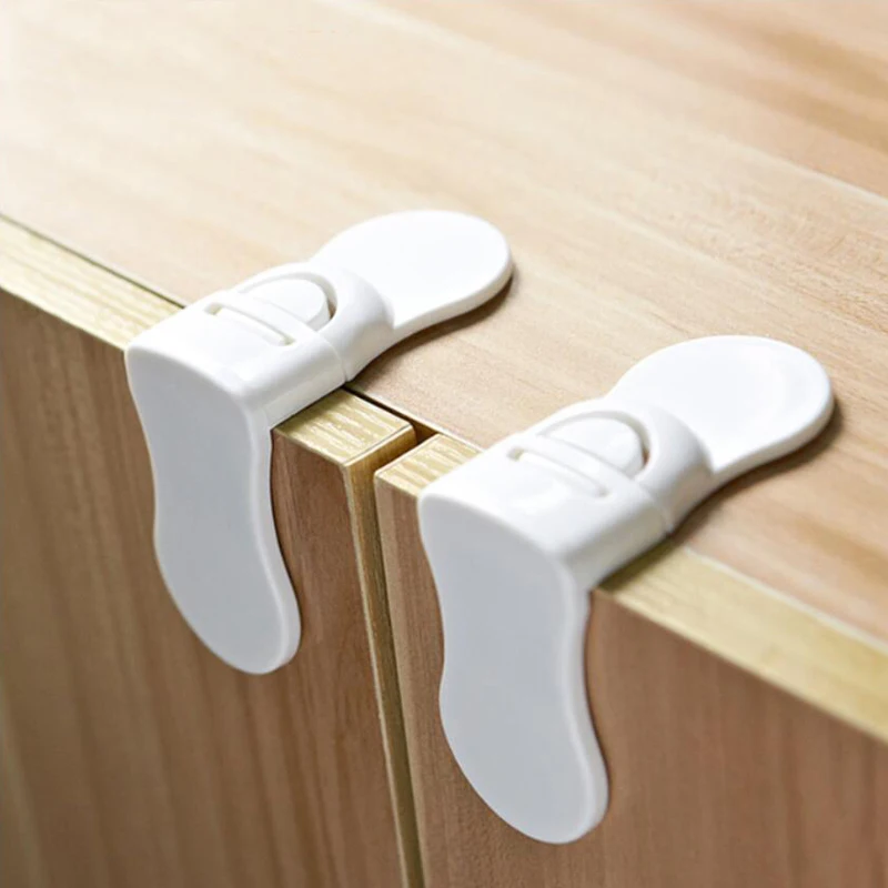 6pcs Children Safety Locks Cabinet Drawers Lock Children