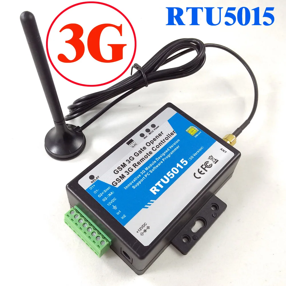 

Free shipping 3G version RTU5015 gsm gate opener Mobile Phone Remote Control Relay Switch