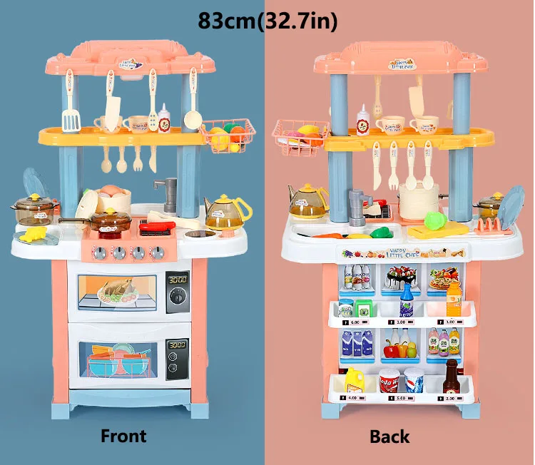 Cozinha do Miúdo Brinquedo de Simulação Spray com Crianças Conjunto de Cozinha para Crianças Brinquedo de Cozinha Conjunto de Jogos Infantil Brilhando Crianças 12 de simulação spray com crianças conjunto de