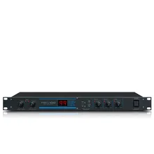 DSP Профессиональный Мощность караоке с отличным дизайном предусилитель с 99 цифровой эффекты реверберации Регулировка громкоговоритель без Шум для сцены 100