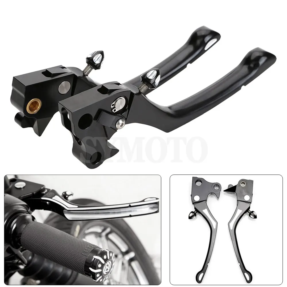 

Motorcycle CNC brake Lever clutch levers For Harley Davidson Sportster XL 883 1200 2004-2013 XL883 XL1200 X48