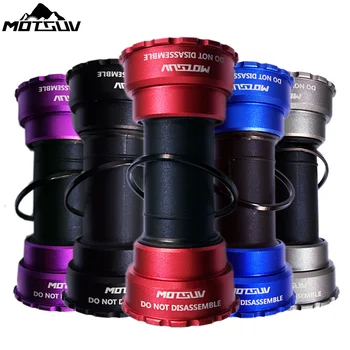 

MOTSUV Bicycle Bottom Bracket 86/92mm Bicycle Axis MTB Road Bike Bottom Bracket Waterproof CNC Aluminum Alloy BB Crank Set Axis