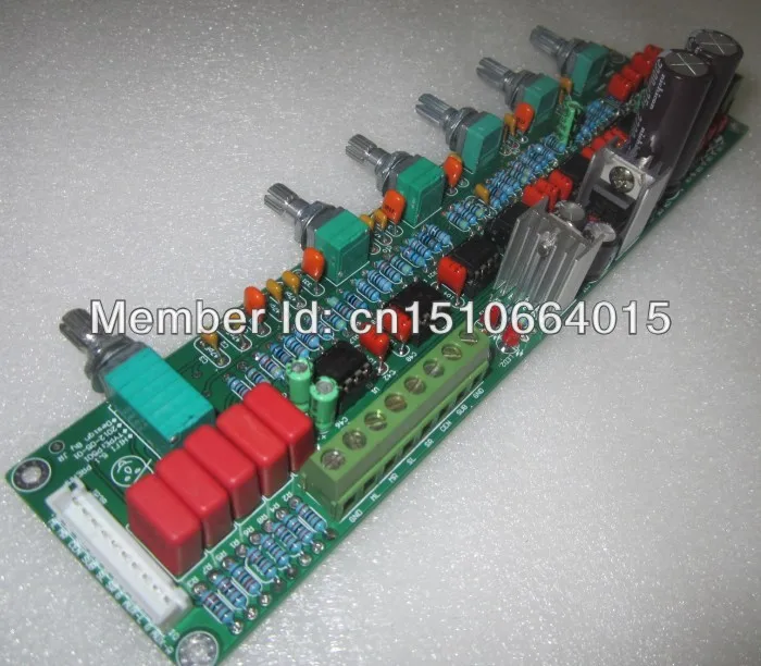 

diy kit 5.1 A1 pre amp tone board mixer Reference pre amplifier circuit board HIFI 5.1 pre amplifierFree Shipping