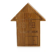 Garunk Флеш накопитель деревянный дом мини Форма USB Flash Drive 4 г флешки 8 г U диск 16 г 32 г флешки Memory Stick ручка диск usb