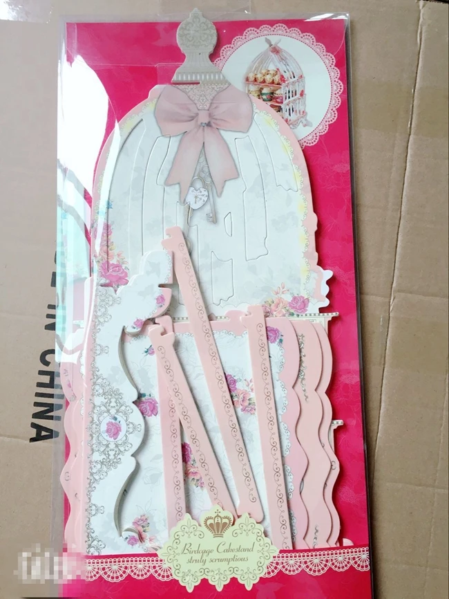 1 комплект Европейский стиль Мороженое Cakecup Кондитерская подставка для десерта торт стойка для клетки для птиц форма автомобиля розовый/синий розовый горошек бумажная полка для торта