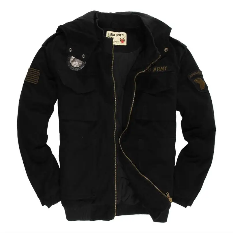 Мужская куртка с капюшоном армейская зимняя Армейская 101|winter military jackets|flight jacketus