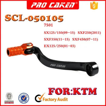 

CNC forward controls Gear change Shift Forged Lever for KTM SX EX SXF sx-f 125 150 250 350 450 Offroad motorcycle enduro