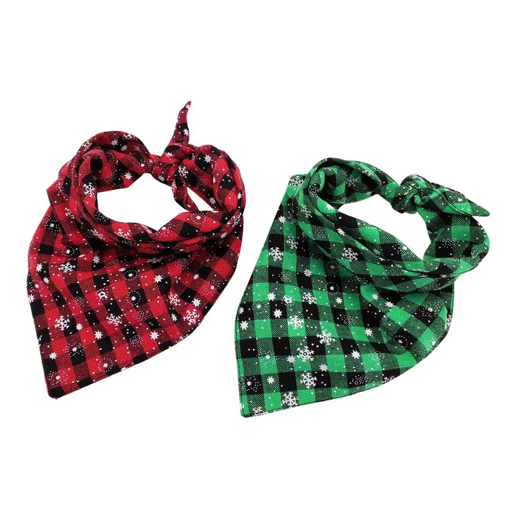 

Pet Dog Neck Scarf Christmas Snowflake Adjustable Dog Tie Bowtie Necktie Bandana Collar Neckerchief Dogs Accessories Grooming