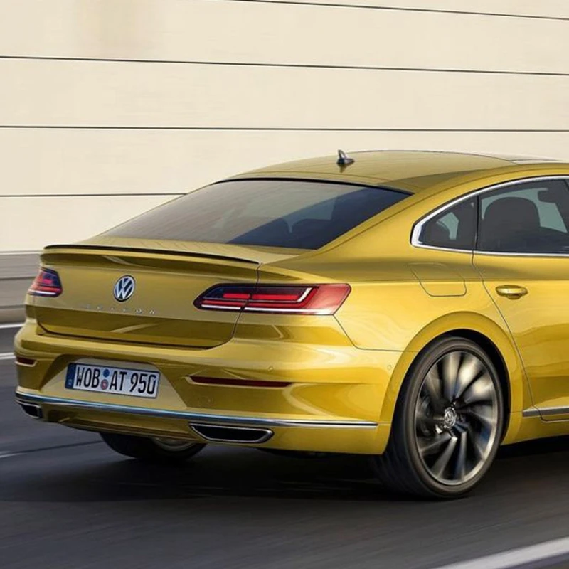 Для Volkswagen Arteon CC спойлер Высокое качество ABS Материал заднее крыло автомобиля праймер цвет спойлер для Volkswagen CC спойлер