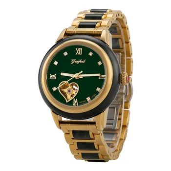 

2020 Real Hetian Qingyu Watch A Fully Automatic Hollow-out Mechanical Waterproof For Chinese Jade Watches