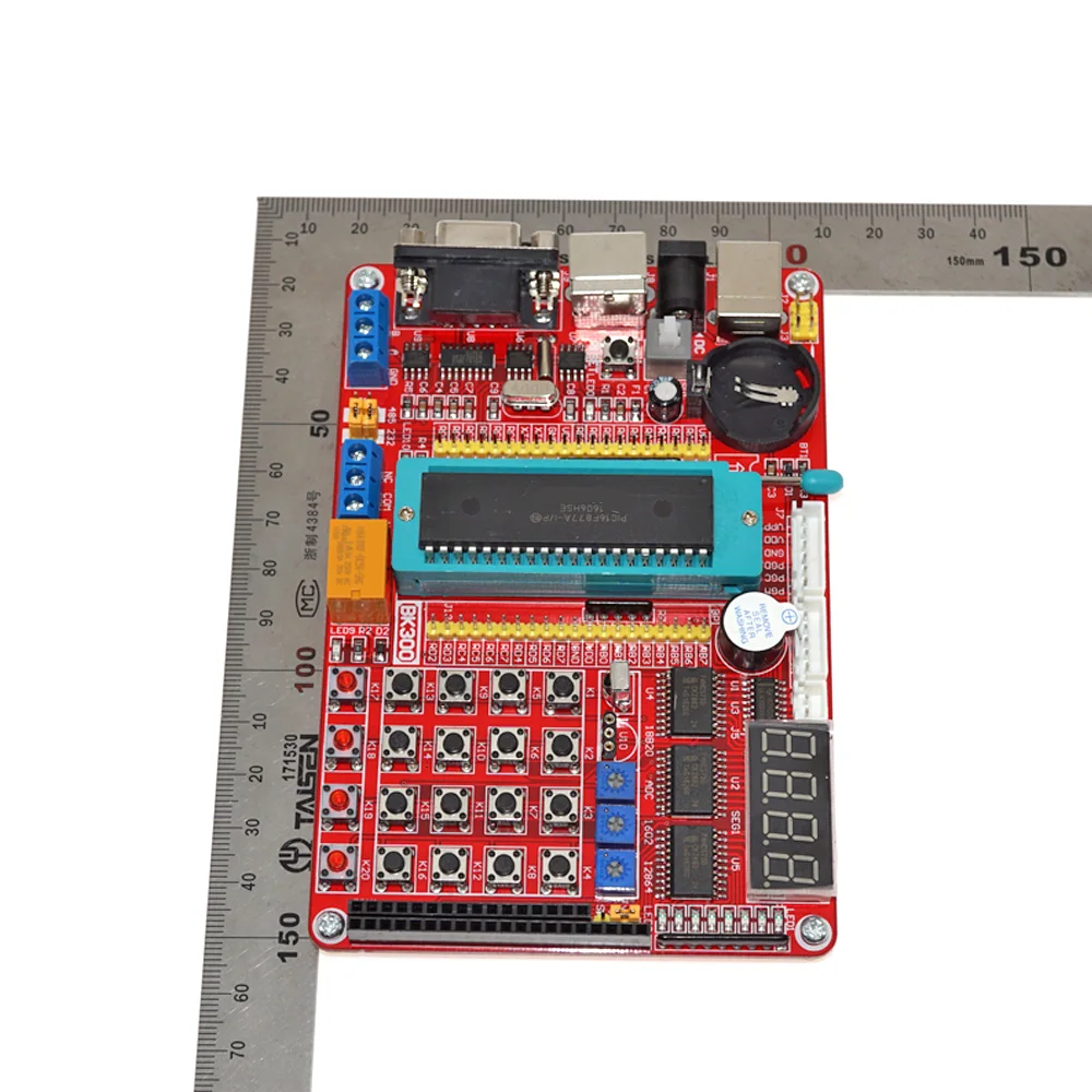 Умная электроника PIC16f877a макетная плата микроконтроль PIC 16F877A обучающая доска эксперимент