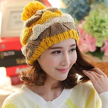 BomHCS модная осенне-зимняя теплая женская шапка, вязаная Повседневная шапка, шапки Skullies