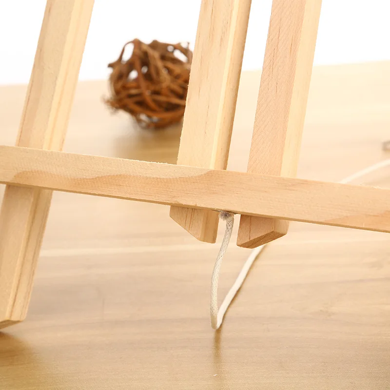 2pcs/Set 28*19cm Mini Artist Wooden Easel Wood Wedding Table for Party Decoration Card Stand Display Holder