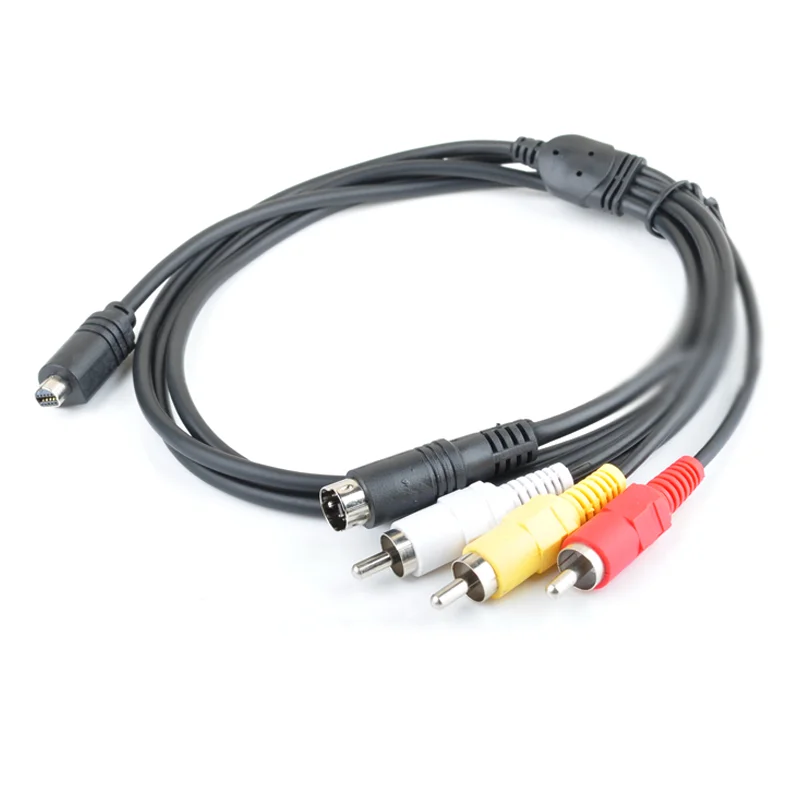 AV A/V TV Video Cable Cord Lead For Sony Camcorder Handycam DCR-IP1E IP5E IP7E 