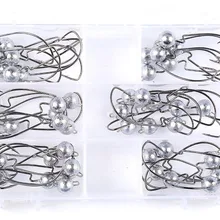 50 шт. Mizugiwa Thorn Ultrahead Finesse джиг головки мягкий крючок под червя 5 г/7 г комплект с снасти Коробка блёсны с крючками джиг углеродистая сталь крюк