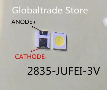 

1000pcs JUFEI LED Backlight 1210 3528 2835 1W 3V 107LM Cool white LCD Backlight for TV TV Application 01.JT.2835BPWP2-C