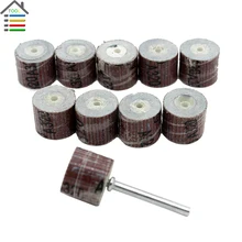 10PC Flap Wheel Sander Sanding Disc Replacement Abrasive For Dremel 4000 Grinder Rotary Tools 80 120