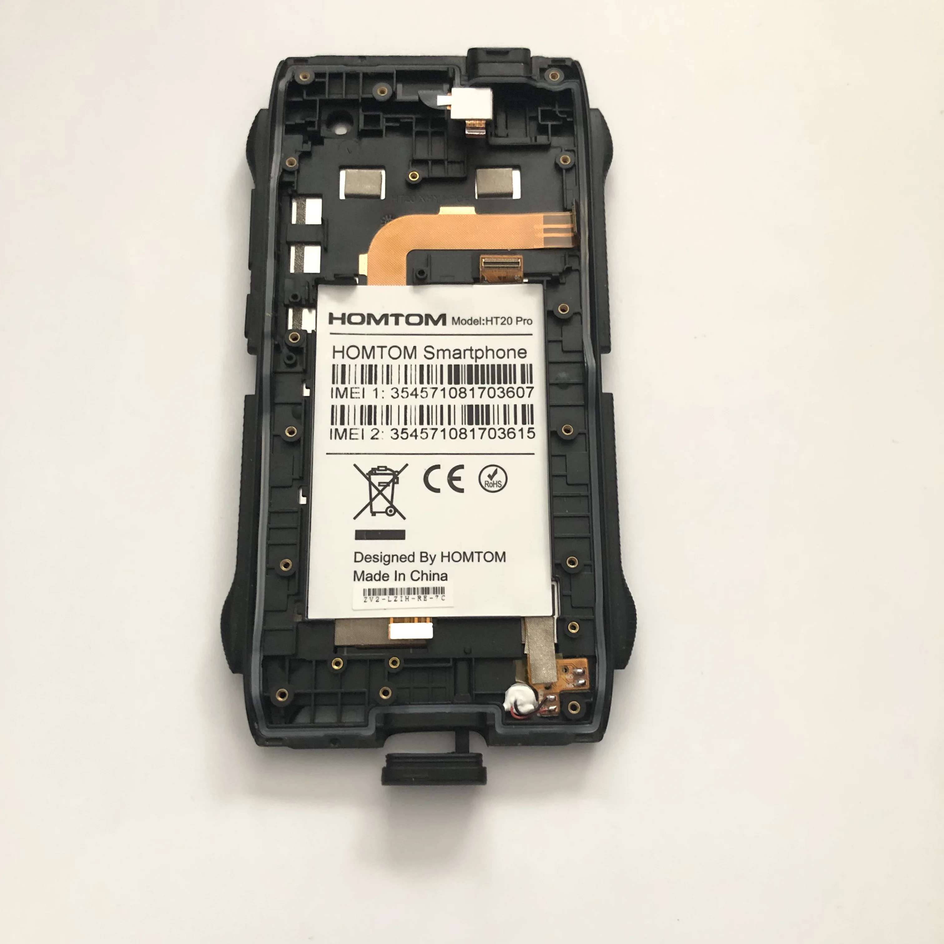 Б/у ЖК экран + сенсорный рамка для HOMTOM HT20 PRO MTK6753 восьмиядерный 4 7 дюймов 1280x720