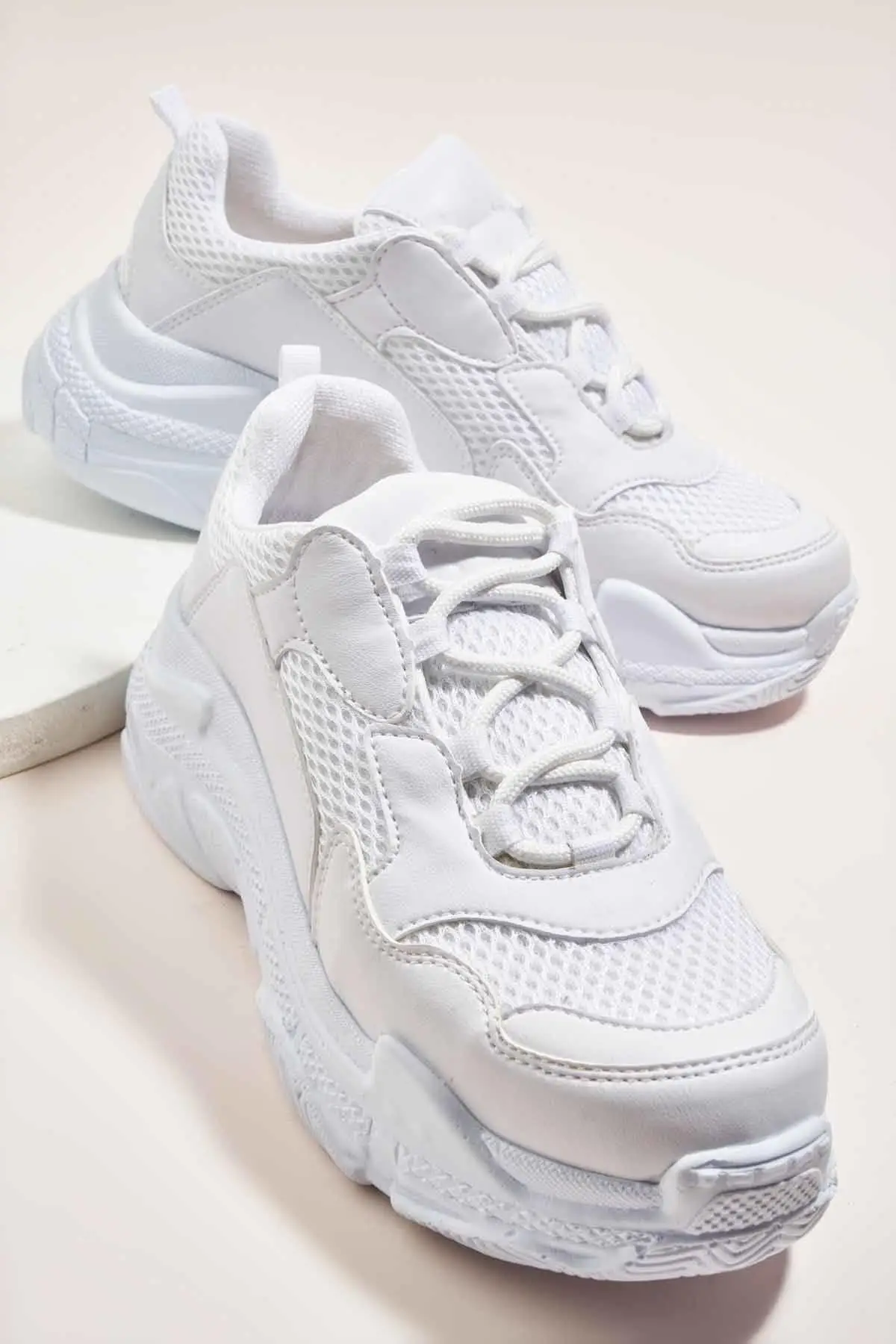 Бемби белые женские кроссовки H05191111 | Обувь