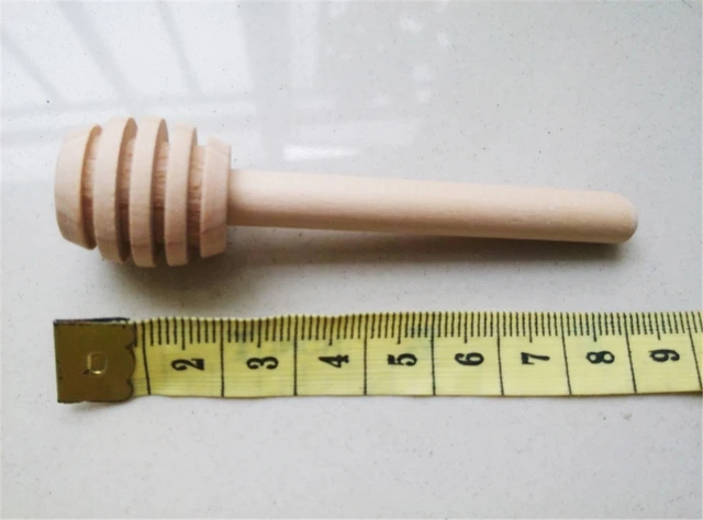 Bâtonnet cuillère à miel en bois, 8cm, 16cm, agitateurs en bois, louche à  miel, anciers de pot de miel, renforcement, déroutage, outils d'arrête de  café - AliExpress