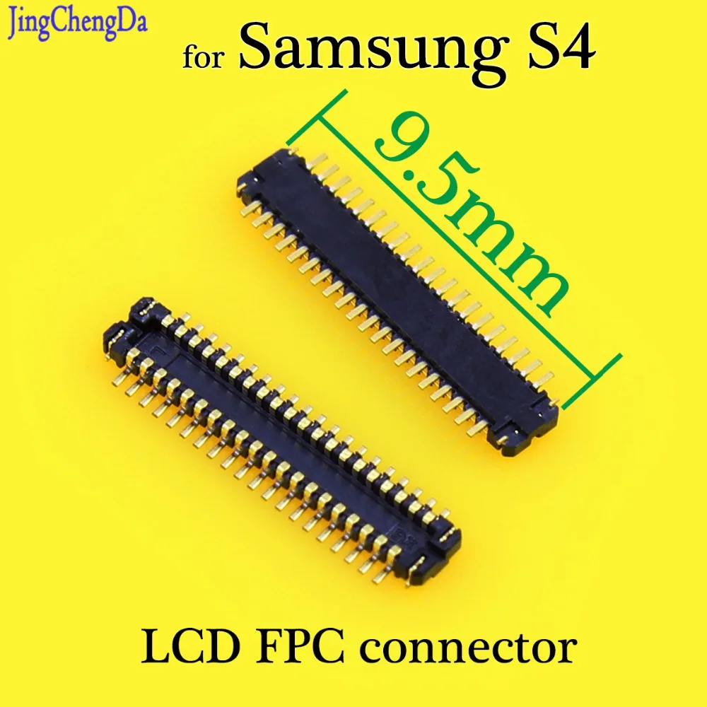 JCD 1 pcs For Samsung Galaxy S4 s4 Touch Screen lcd Digitizer Glass FPC