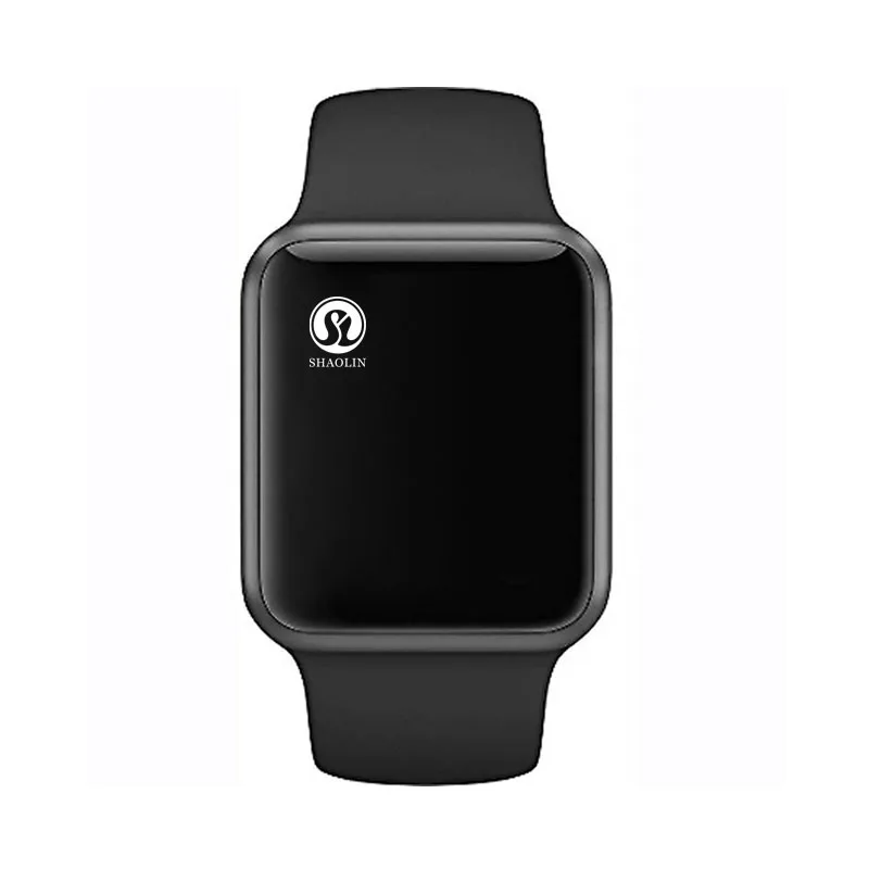 Reloj inteligente Bluetooth serie 4 SmartWatch para Apple iOS iPhone Xiaomi HUAWEIAndroid teléfono inteligente no reloj de Apple (botón rojo) - 1