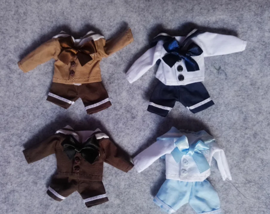 

1 set Sailor suit clothes for Nendoroid Obitsu11 OB11 1/12 doll available for cu-poche OB11 doll accessories doll clothes