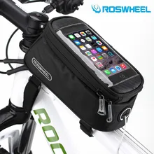 ROSWHEEL 4.8 “5.7”ขี่จักรยานจักรยานจักรยานกระเป๋ากระจาดกรอบด้านหน้ากระเป๋าหลอดสำหรับโทรศัพท์มือถือMTBจักรยานT Ouch S Creenกระเป๋าฟรีการจัดส่งสินค้า