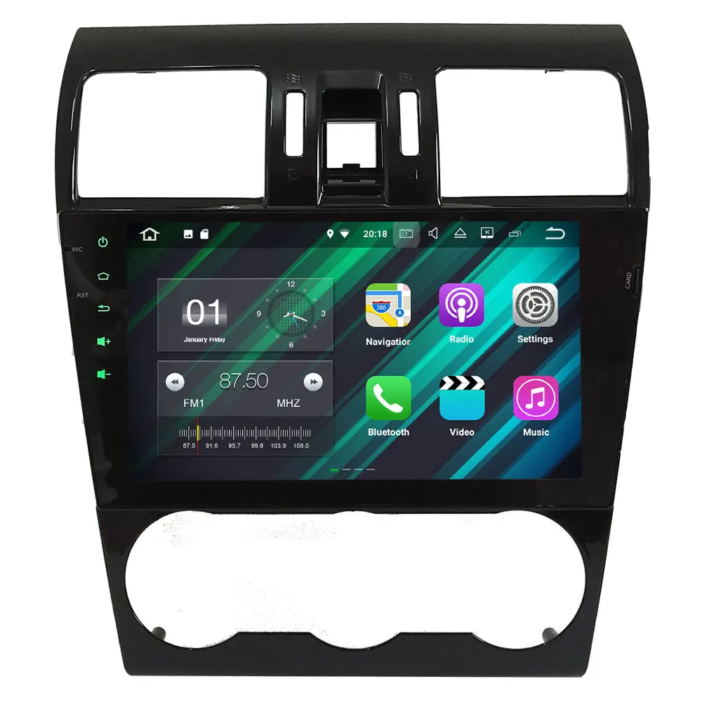 

9" 4G Quad-Core Octa-Core Android 6.0 7.1 4GB RAM Car DVD Multimedia Radio For Subaru Forester XV WRX 2013 2014 2015 2016 2017