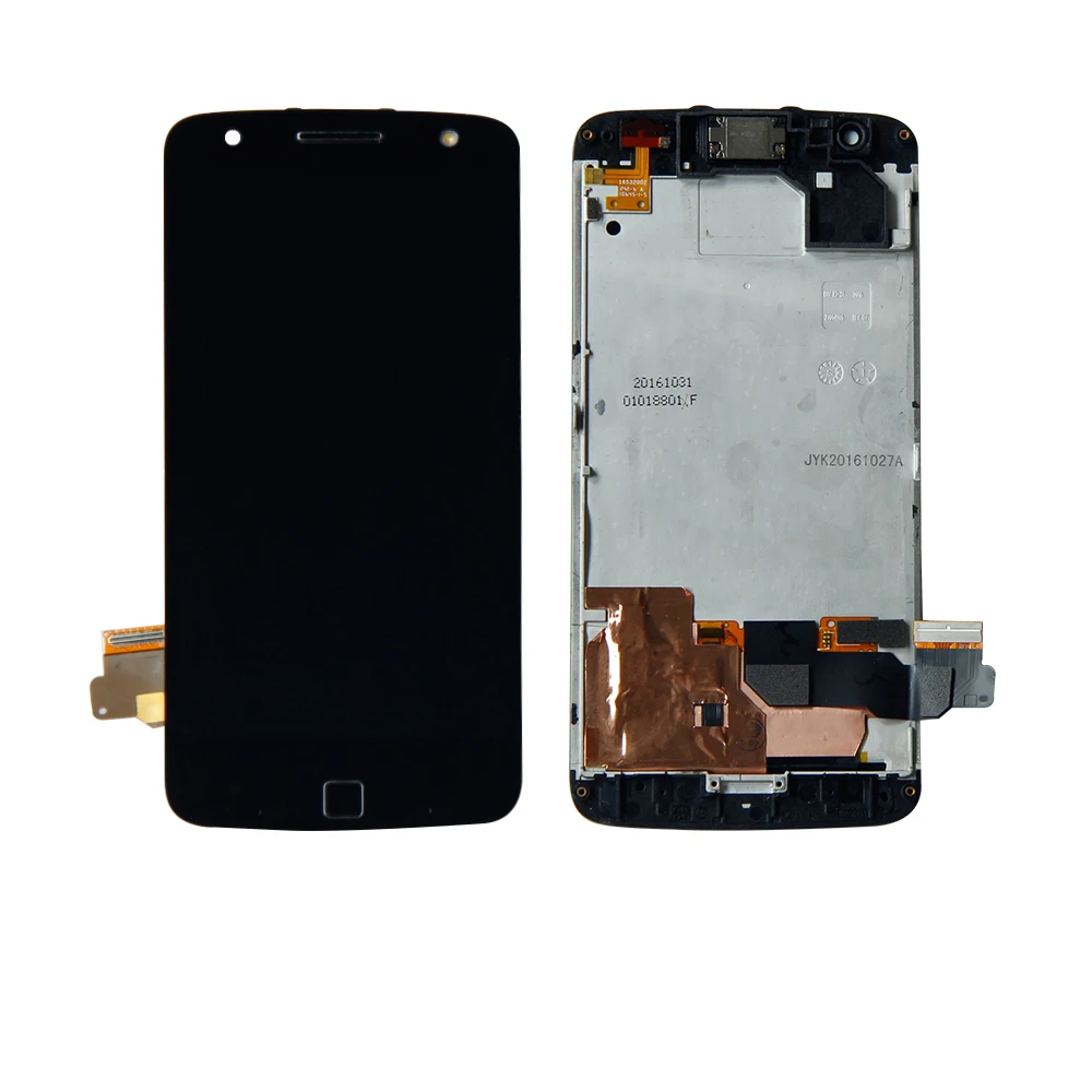 Для Motorola Moto Z Force Droid XT1650 ЖК-дисплей с сенсорным экраном дигитайзер в сборе с рамкой