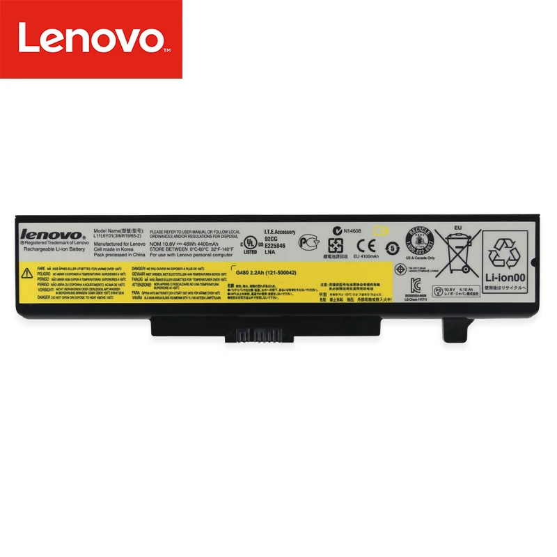 Оригинальный аккумулятор для ноутбука Lenovo IdeaPad G480 G485 Y480 G410 G400 G500 G510 G580 Z480 Z485 G585 10 8 В