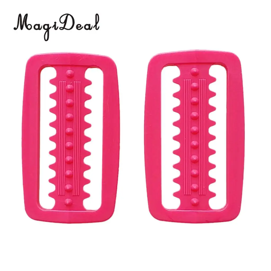 MagiDeal 2Pcs 2 inch Universal Weight Belt Keeper Retainer Stopper Slider for Underwater Scuba Diving Snorkeling Free Diving