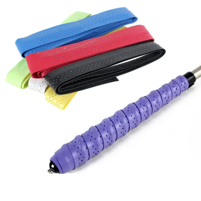 Non slip Insulation PU Fishing Rod Hand Grip Tape 1.1M Badminton Racket