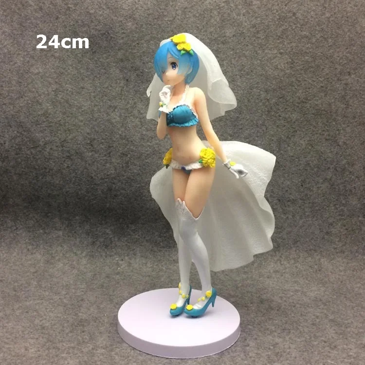 Фигурки аниме Re Zero Re: жизнь в другом мире сексуальные фигурки Rem купальник