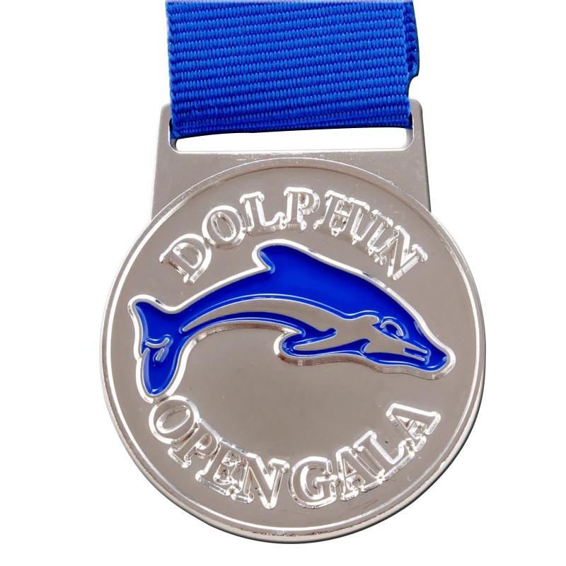 

Manufacturers promote custom silver medals low price double medals