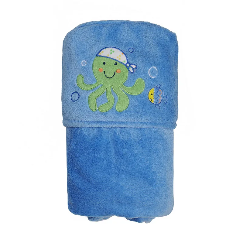 Baby Animal Face Baby Hooded towels bathrobe Coral Fleece bath towells toalha de banho bebe bath towelling