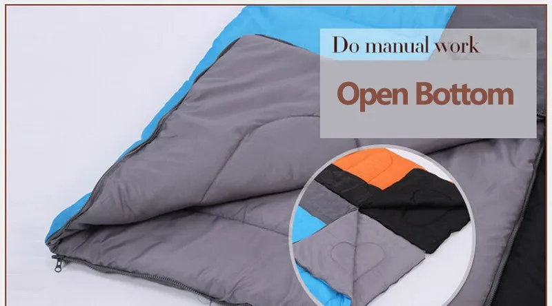 WEST BIKING спальный мешок полый хлопок 1300G 5-15 градусов Цельсия Открытый Кемпинг может быть наращенный спальный мешок для кемпинга взрослый спальный мешок