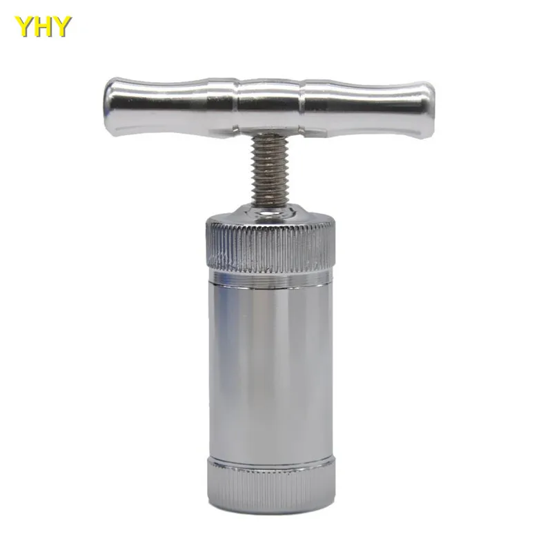 Stainless alloy Pollen Press Compressor herb tobacco pollen tobacco grinder07