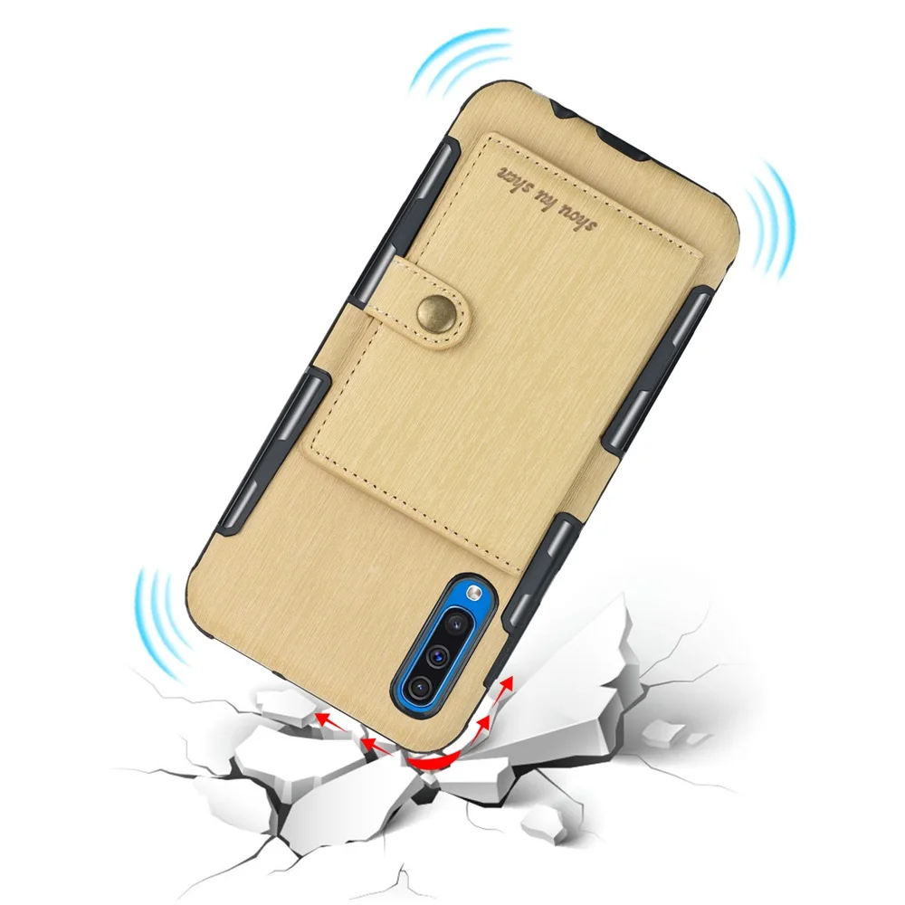 Из искусственной кожи чехол-бумажник чехол для Samsung Galaxy A3 A5 A7 A8 плюс A7 A9 A20 A30 A10 M10 M20 M30 с отделениями для кредитных карт Чехол