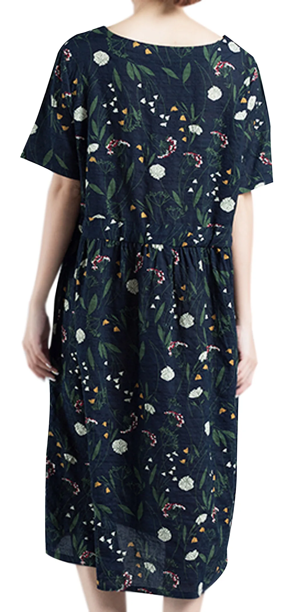 Женское летнее свободное платье из хлопка и льна|shift dress|women summerdress dress |