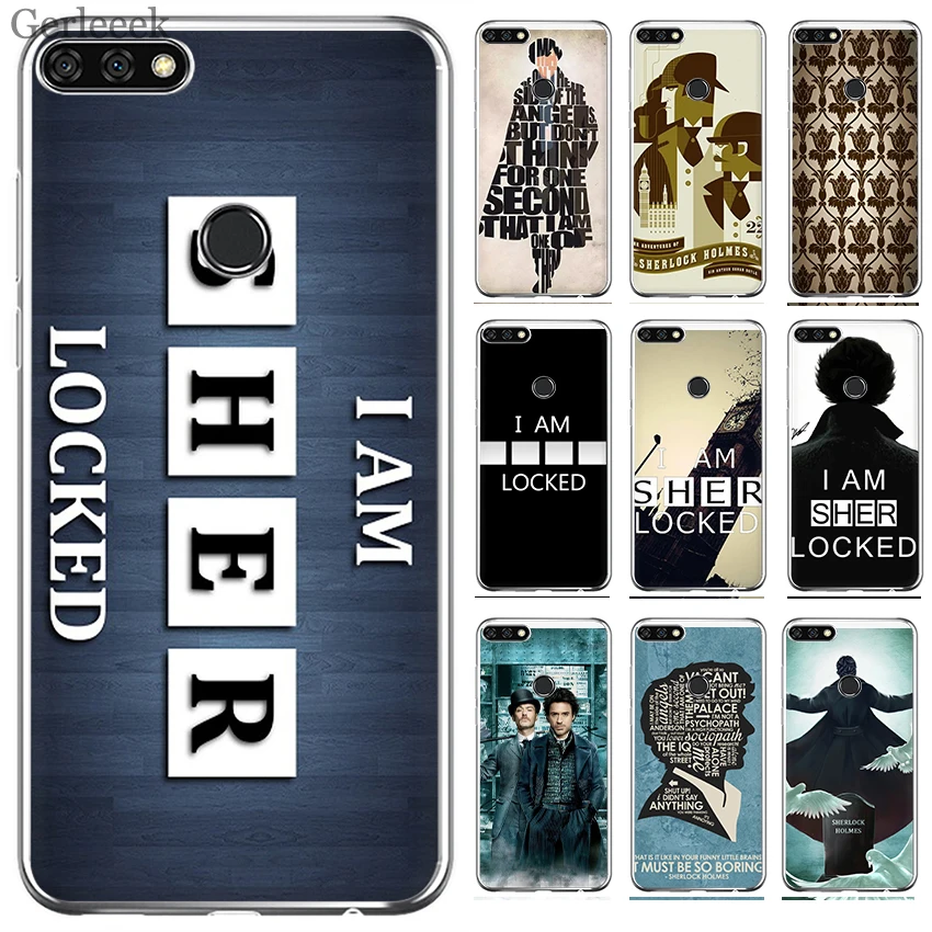 Чехол для телефона 221B Sherlock Holmes Huawei Honor 6A 7A 7C 7X 8X 8 9 10 Lite Play мягкие чехлы из ТПУ |