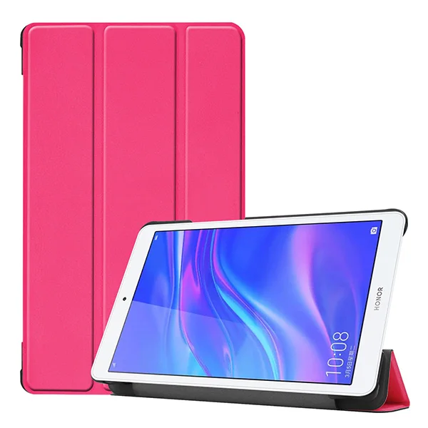 Складной тонкий чехол для huawei Mediapad M5 lite 8,0 JDN2-W09 JDN2-AL00 чехол для планшета huawei Mediapad m5 lite 8 дюймов Чехол+ ручка - Цвет: HWRYT58 KST HPK