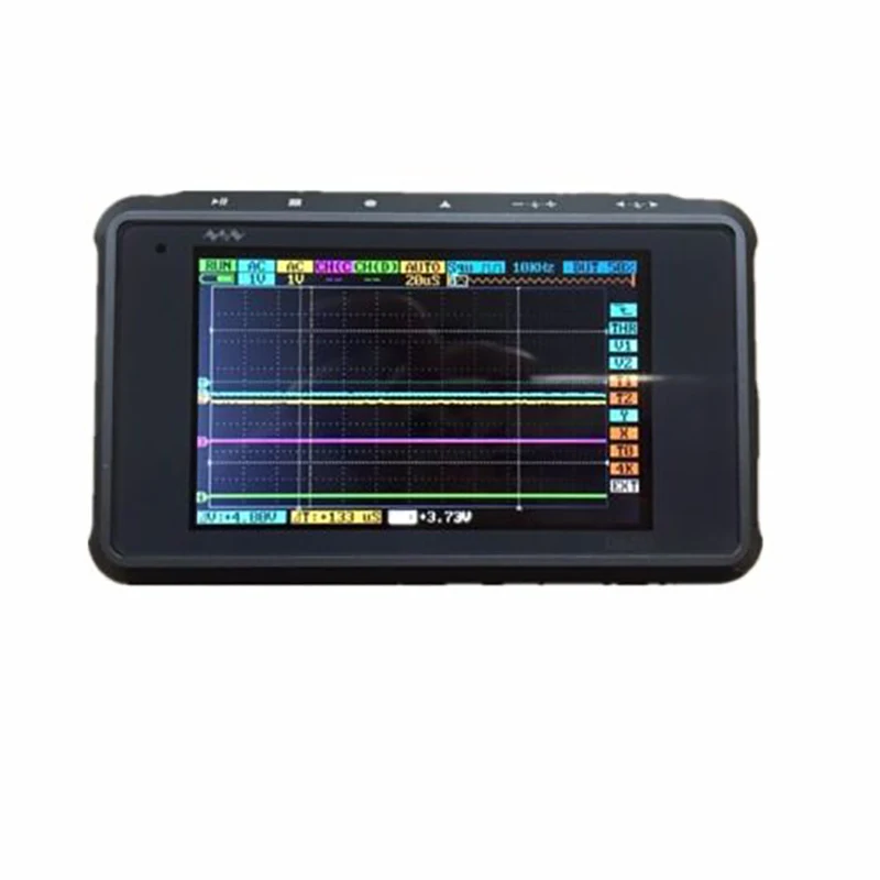 

SHINA ARM DSO203 Digital oscilloscope MINI DSO 4 Channel 72MS/S-Metal Cover DSO203 Nano Quad Pocket-Sized No Battery