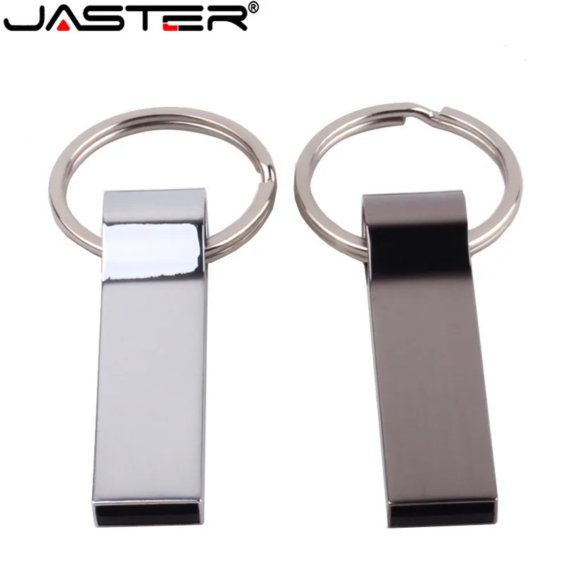 

JASTER Pendrive Personalizado LOGO Metal USB Flash 4GB 8GB 16GB 32GB 64GB USB 2.0 Pen Drive Photography Memory Stick USB key