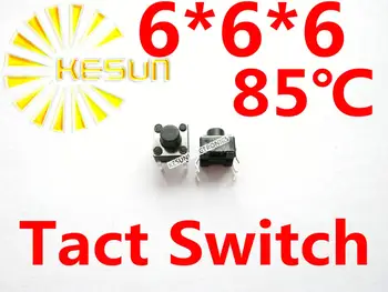 

1000PCS DIP 6X6X6 Tactile Tact Push Button Micro Switch Momentary