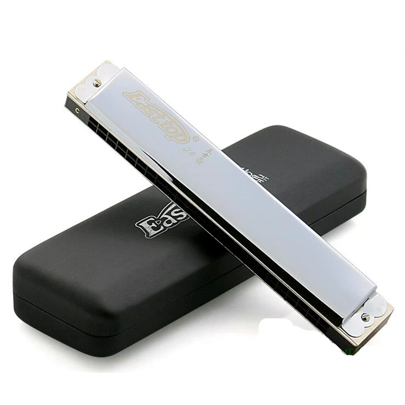T2406 Easttop гармоника Tremolo с 24 отверстиями музыкальный инструмент кнопкой в форме