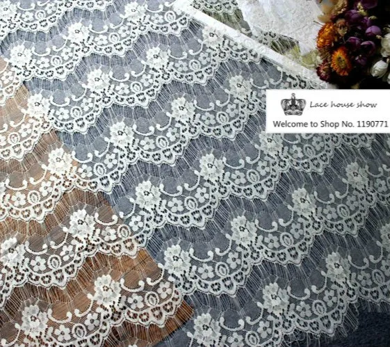 

Ширина 150 см изысканные ресницы ткань ручной работы DIY аксессуары для одежды Свадебные половинки юбка-шаль аксессуары для дома