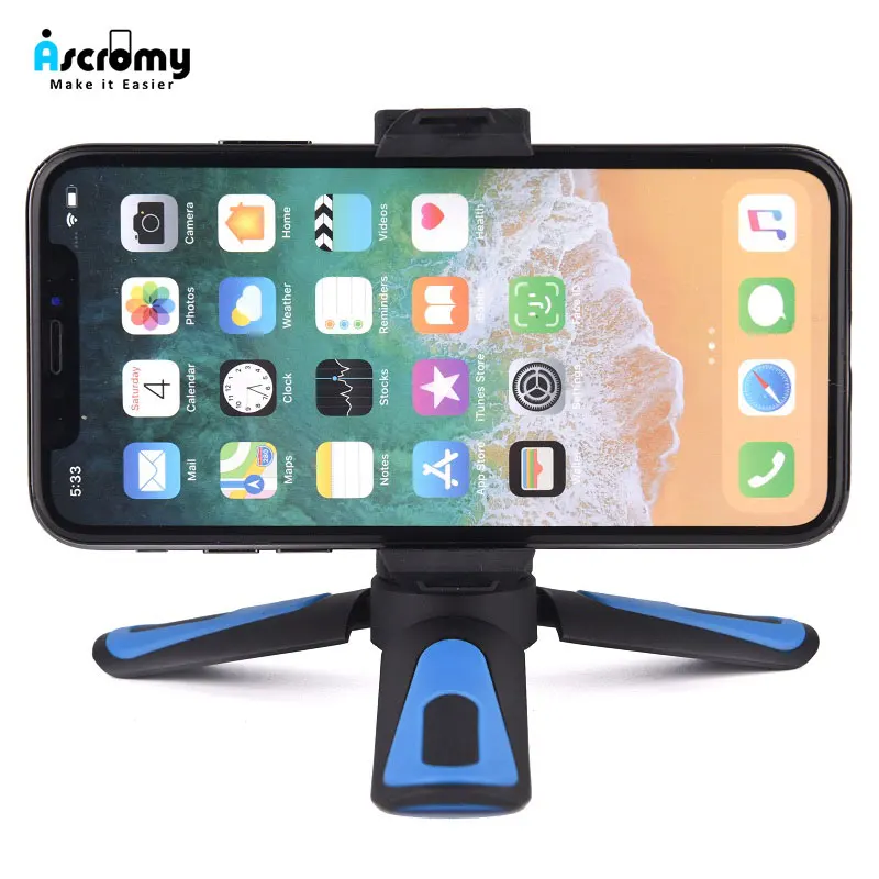 

Ascromy Mini Phone Camera Selfie Stick Tripod Monopod For Xiaomi Redmi Note 7 Huawei P30 Pro Mate 20 iPhone X XR XS Max 8 Plus 6