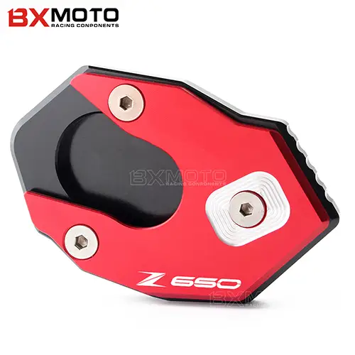 Color : Black For Kawasaki Z650 Z900 Z1000 Z1000SX ER-6N ZX6R ZX10R Motorcycle CNC Alunimun Cavalletto Piastra di estensione stand Enlarger